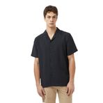 Nautica Erkek Siyah Regular Fit Kısa Kollu Gömlek-W65499T.0TB XXL