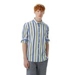 Nautica Erkek Yeşil Classic Fit Çizgili Gömlek-W55517T.3HC M