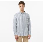 Nautica Erkek Yeşil Regular Fit Çizgili Gömlek W65433T.3AF - 3AF-Yeşil