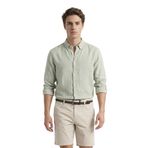 Nautica Erkek Yeşil Regular Fit Keten Gömlek-W65103T.3TL L