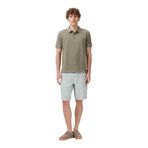 Nautica Erkek Yeşil Regular Fit Keten Şort-B65233T.3SV 32