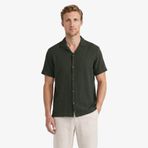 Nautica Erkek Yeşil Regular Fit Kısa Kollu Gömlek-W65460T.3DD L