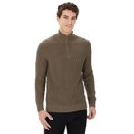 Nautica Erkek Yeşil Standart Fit Dik Yakalı Kazak-S37128T.3BB S