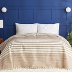 Nautica Home Loren Bej Tek Kişilik Pike