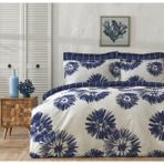 Nautica Home Tek Kişilik Nevresim Takımı - 160 x 220 cm - Beyaz - Lacivert