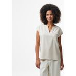 Nautica Kadın Bej Relaxed Fit Gömlek - 1AS-Bej