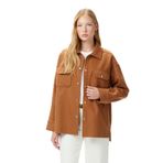 Nautica Kadın Kahverengi Regular Fit Gömlek-47W507T.2DB S