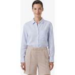 Nautica Kadın Mavi Regular Fit Keten Gömlek 65W302T.45K - XS - 45K-Mavi