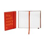 Nava NO330A No Ordinary A6 Turuncu Çizgili Defter Not Defteri