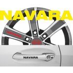 Navara Kapı Kolu Sticker Yapıştırma 8Adet