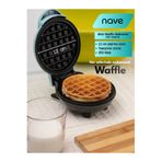 nave WP-MK03 MINI WAFFLE MAKINESI TURKUAZ ÇAP 12CM