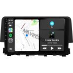 Navecron Honda Cıvıc Fc5 2016-21 9" Uyumlu Android Multimedia Gerçek 4/64 Kablosuz Carplay Geri Görüş Kameralı