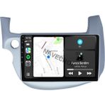 Navecron Honda Jazz 2009-13 10" Gri Uyumlu Android Multimedia Gerçek 4/64 Kablosuz Carplay Geri Görüş Kameralı