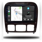 Navecron Mercedes S Seri W220 1999-05 9" Uyumlu Androıd Multimedya Gerçek 2/32 Kablosuz Carplay Geri Görüş Kameralı