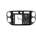 Navecron Volkswagen Tıguan 2008-11 9" Siyah Uyumlu Android Multimedia Gerçek 4/64 Kablosuz Carplay Geri Görüş Kameralı