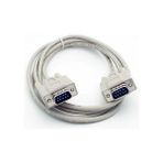 Navidata Db9 1.5 Metre 9 Pin Seri RS232 Com Port Erkek Erkek Kablo - 1,5 m