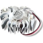 Navidata NVD-521 VGA Gümüş Fan Geçmeli Ekran Kartı Fanı