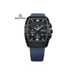 Naviforce Digital Analog Mavi Silikon Kayışlı Kol Saati