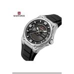 Naviforce Silikon kayışlı siyah kadran kol saati12759