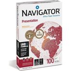 Navigatör Navigator Fotokopi Kağıdı Gramajlı Laser-Copy-Inkjet Presentation 500 LÜ A4 100 GR Beyaz