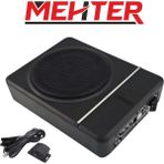 Navigold Slim 300W Aktif Koltuk Altı Subwoofer 20 cm Kendinden Amfili Bas Kontrol Yer Kaplamaz