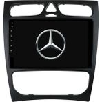 Navimex Mercedes C Class C180 (W203-W209) Araç Multimedya Android Ekran Carplay 4+64 9" 00-04 Black Navımex