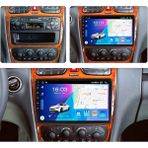 Navimex Mersedes C Serisi W203 9"inch Android 14 Multimedya Sistemi 4-64 (2000-2004)MAUN Çerçeve