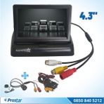 Navistar 4.5 inç TFT LCD Araç Monitör Ekran ve 1 Adet Geri Görüş Kamerası