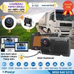 Navistar 4 Kameralı 4g Uzaktan Izlemeli Gps Wifi Yapay Zekalı Akıllı