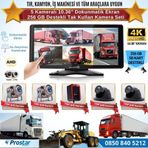 Navistar 5 Kameralı 10.36 Dokunmatik Kayıtlı Ekranlı 256 GB SD Kart Destekli Araç Kamera Seti