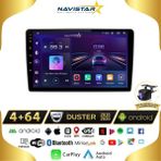 Navistar Dacia Duster 2015-2020 Model 4 GB + 64 GB Android 13 Kablosuz Carplay Navigasyon Multimedya Sistemi
