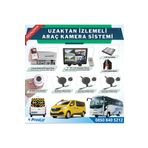 Navistar Ekonomik 4 Kameralı Kayıtlı 1 TB HDD 7 inç Ekranlı Uzaktan İzlemeli Tak Kullan Kamera Seti