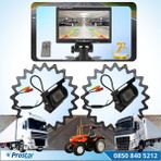 Navistar Kamyon Tır Traktör 2 Kameralı 7 Ekranlı Kamera Seti
