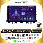Navistar Kia Rio K3 2015-2017 Model 4+64 GB Android 13 Kablosuz Carplay Navigasyon Multimedya Sistemi