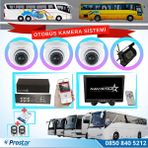 Navistar Otobüsler İçin Kayıtlı 4 Kameralı 320 GB Hard Diskli Kamera Seti