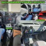 Navmina Dacia Sandero Stepway 2015-2018 Uyumlu 9 İnç 2+32 Gb Multimedya