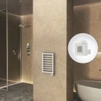Naxos Elektrikli Havlupan 450X655 Beyaz Mat (Ktx1 Termostat) 300W