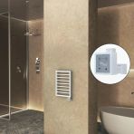 Naxos Elektrikli Havlupan 450X655 Beyaz Mat (Ktx3 Termostat) 300W