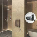 NAXOS Elektrikli Havlupan 450x655 Rose Gold Parlak (Thesis Termostat) 200W
