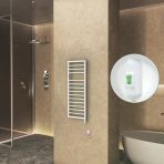 Naxos Elektrikli Havlupan 500X1193 Beyaz Mat (Onoff Düğmeli) 600W