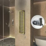 NAXOS Elektrikli Havlupan 500x1655 Altın (Thesis Termostat) 600W