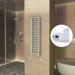 Naxos Elektrikli Havlupan 500X1655 Beyaz Mat (Thesis Termostat) 600W
