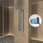NAXOS Elektrikli Havlupan 500x1655 Krom (Musa Termostat) 600W