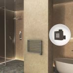 Naxos Elektrikli Havlupan 800X578 Antrasit Texture (Ktx1 Termostat) 300W