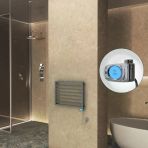 NAXOS Elektrikli Havlupan 800x578 Antrasit Texture (Musa Termostat) 300W