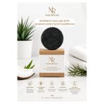 Naya Rituals Kepekli Saç Derisi İçin Rahatlatıcı Katı Şampuan - Salisilik Asit & Aktif Karbon & Shea Butter - 100 g - Kabak Lifi Hediye