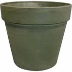 Nayla Gri Plastik Saksı 25x23cm