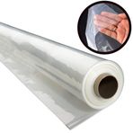Naylon Branda 12mt² (En:2mt x Boy:6mt) Şeffaf Eşya Sera Örtüsü 140mic