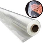 Naylon Branda 12mt² (En:3mt x Boy:4mt) Şeffaf Eşya Sera Örtüsü 140mic