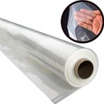 Naylon Branda 30mt² (En:3mt x Boy:10mt) Şeffaf Eşya Sera Örtüsü 140mic